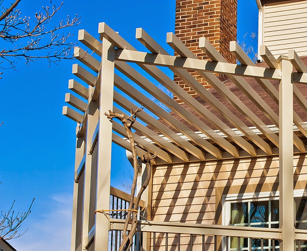 0503EndCaps Excel Fencing and Decking Maryland Deck Builders