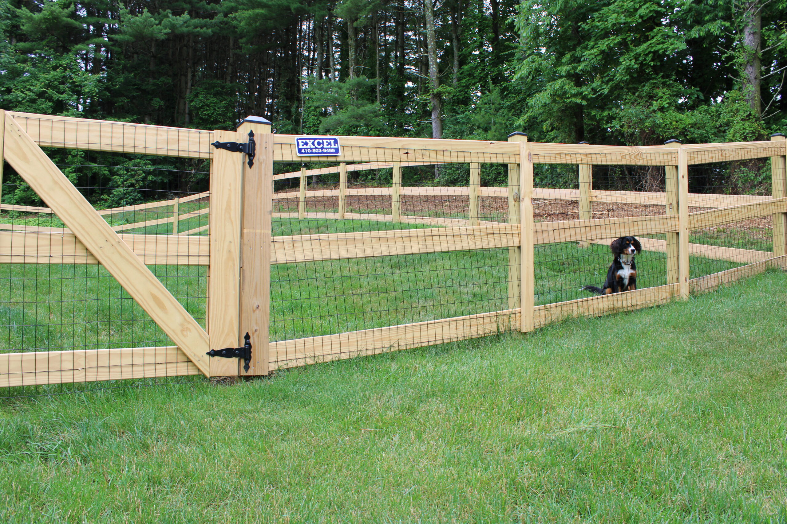 Wood Fences with great visual appeal