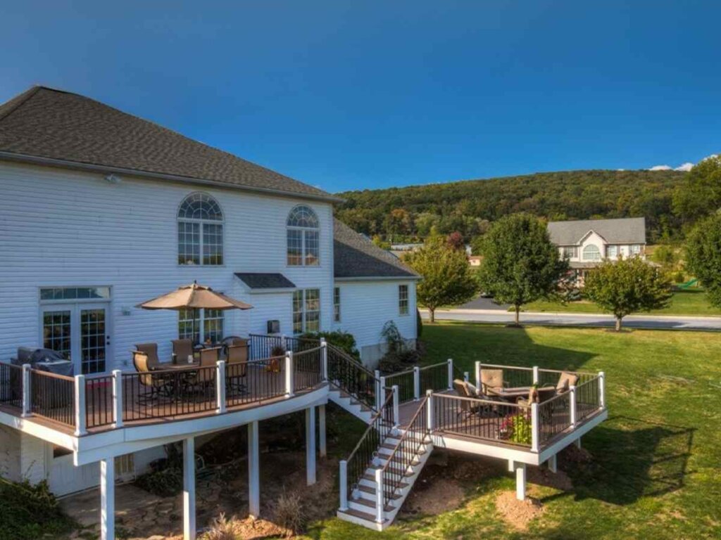 Two Tier deck in Harford County md