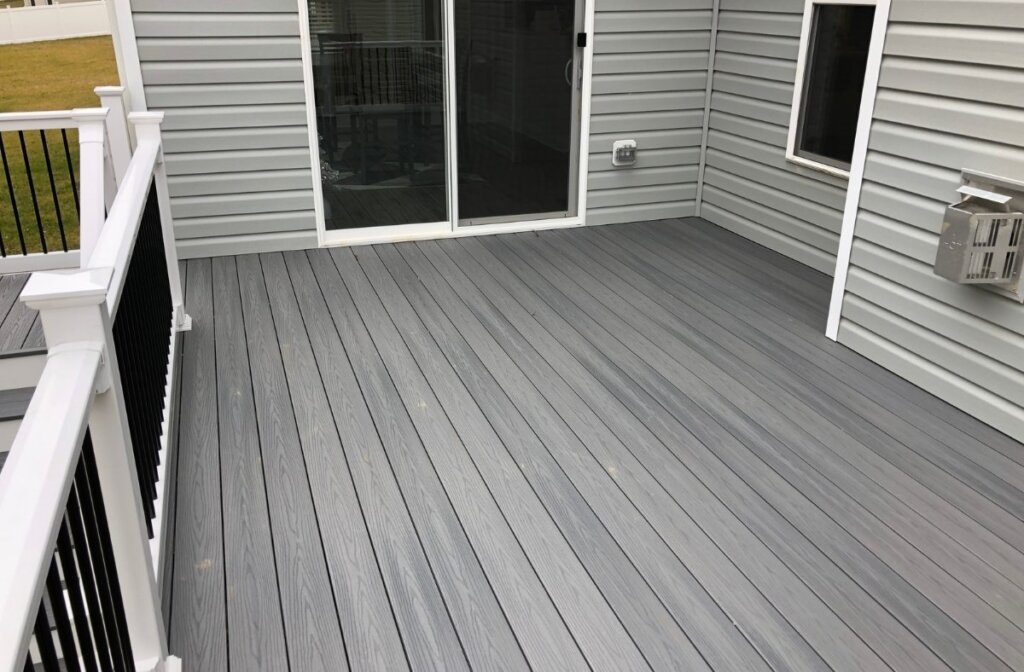 beach house grey fiberon deck