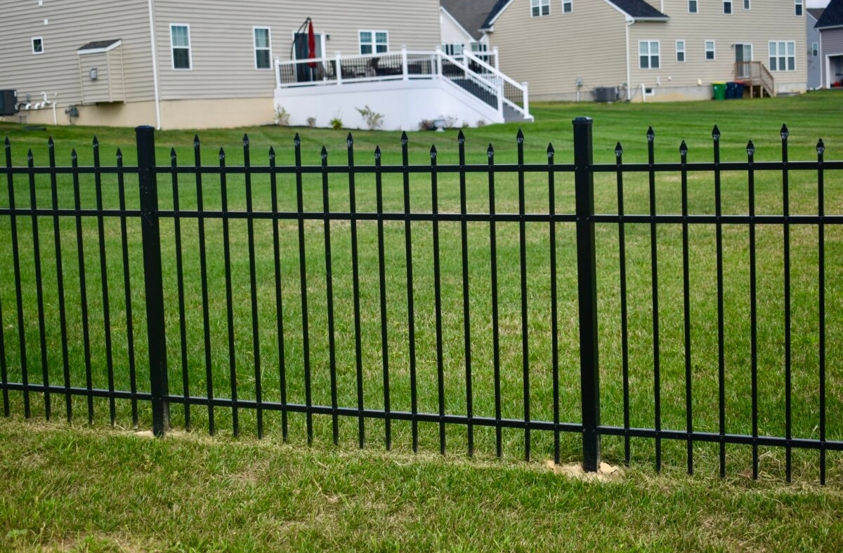 Trenton aluminum ornamental fence
